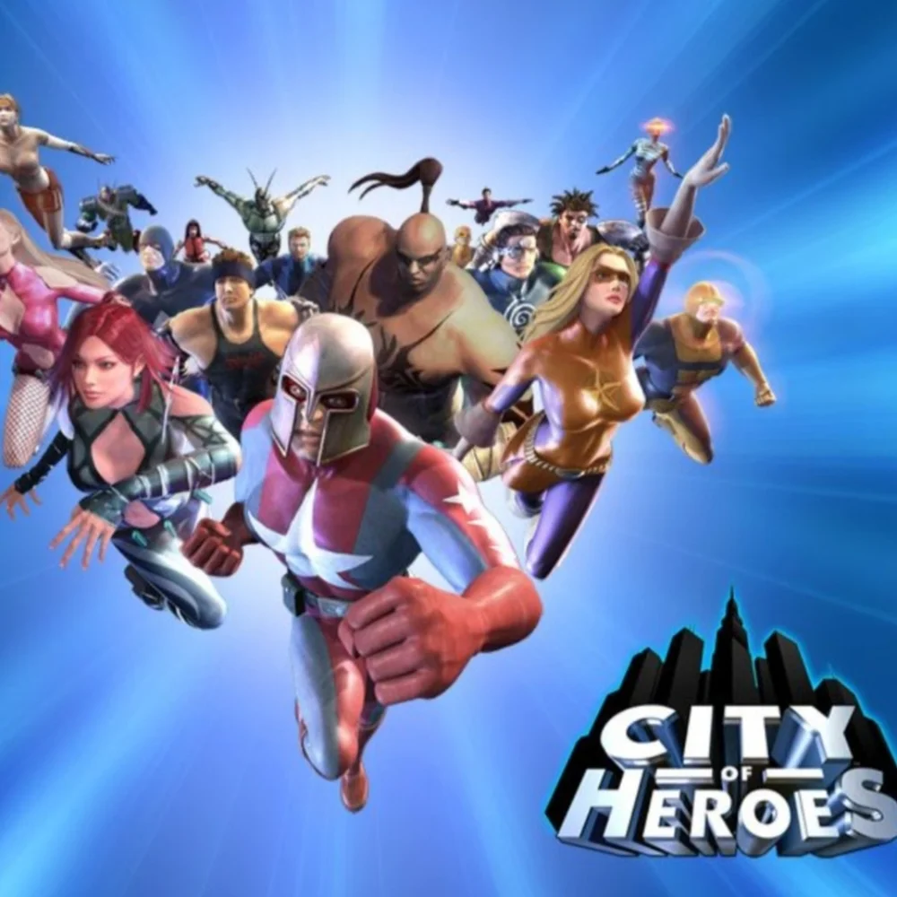 City of Heroes (PC, 2004) 2-Disc Boxset Complete W/Inserts/Map/Game Manual Book/